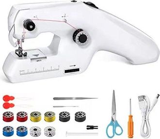 OEM M&aacute;quina De Coser El&eacute;ctrica De Doble Hilo, M&aacute;quina De Coser Manual Con Mango Ergon&oacute;mico Para Bricolaje, Algunas Cositas Para El D&iacute;a A D&iacute;a