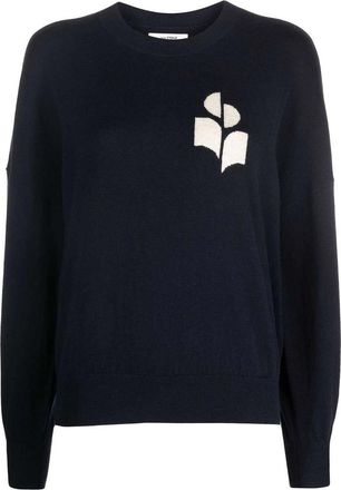 Isabel Marant Marisans Logo-Intarsia Jumper