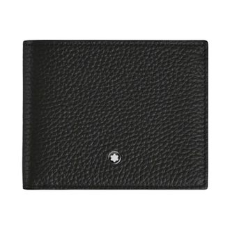 Montblanc Wallets & Cardholders, male, Black, Size: ONE SIZE Grain Wallet 6cc