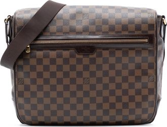 Louis Vuitton Pre-owned Womens Damier Ebene Spencer - Brown Textile - One Size