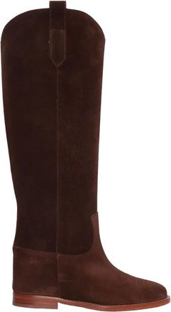 Via Roma 15 Psyke Stivale Cuciture - Dames - Cowboylaarzen - Bruin - 41 EU - Su&egrave;de - Schoenen