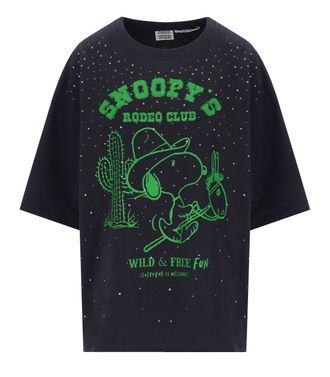 Essentiel T-SHIRT JUNKI BLU NAVY ESSENTIEL ANTWERP
