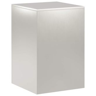 vidaXL Soporte De Plantas Plateado 40 X 40 X 60 Cm Acero Vidaxl