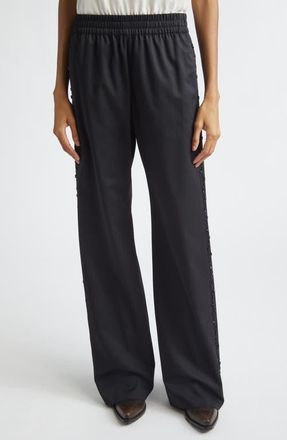 Golden Goose Journey Ws Wool Trousers in Black at Nordstrom, Size 2 Us