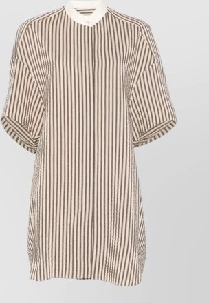 Alysi striped mini dress