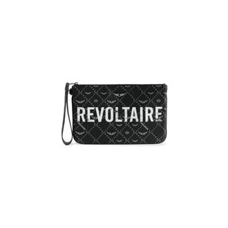 Zadig&Voltaire Clutches, female, Black, Size: ONE SIZE Z Pouch Revoltaire