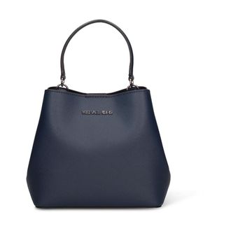 Michael Kors Borsa a spalla convertibile piccola Pratt - - Bags - Donna - Blu - ONE SIZE