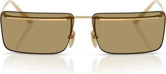 Prada Sunglasses Prc53 S 5 Ak70 G Gold/Olive Green Men