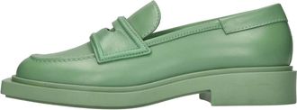 3Juin Viola W 020 Lee Londongrass - Dames - Loafers - Groen - 38 EU - Leer - Schoenen