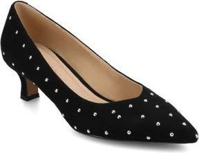 Journee Collection Pammie Pump in Black Stud at Nordstrom Rack, Size 7.5