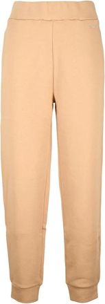 Calvin Klein Tuta Trainingsbroeken - Dames - Sweatpants - Beige - M - Katoen - Broeken