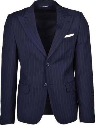 Daniele Alessandrini Wool Stretch Jacket - Blue
