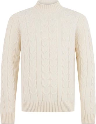 Slowear Lupetto Slim-fit a collo alto - - Knitwear - Uomo - Beige - M