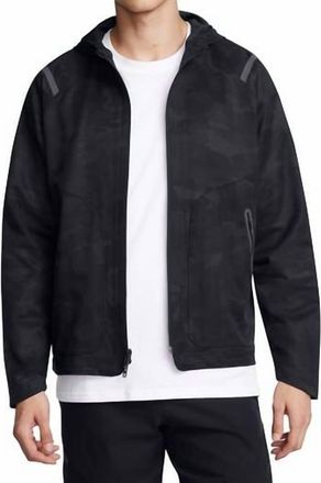Under Armour Unstoppable Hoodie Jacket In Camo Black