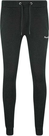 Aquascutum Slim-fit katoenen joggingbroek voor heren (Zwart)