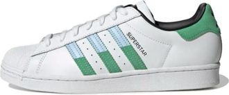 adidas Superstar Shoes Green Blue Dawn HQ2168