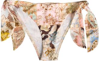 Zimmermann Daylight Printed Stretch-polyamide Bikini Briefs - Multicoloured 1 - 3 (UK 14 / L)