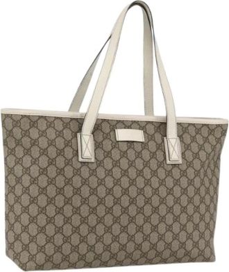 Gucci Pre-owned Tote Bags, female, Brown, Size: ONE SIZE Pre-owned Plus Tote
