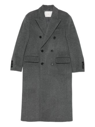 Dunst merino wool coat - women - Merino - L - Grey