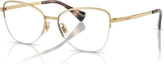 Ralph Lauren 53mm Irregular optical glasses in Gold at Nordstrom