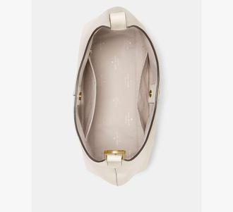 Kate Spade New York Womens 454 Large Shoulder Bag in White | Pebble Leather