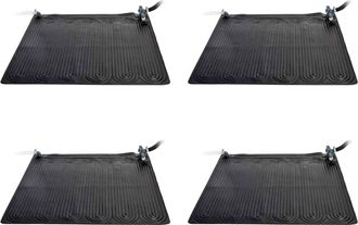 Intex 28685 Tappeti Per Riscaldamento Solare 4 Pz 1,2 X 1,2 M Pvc Intex