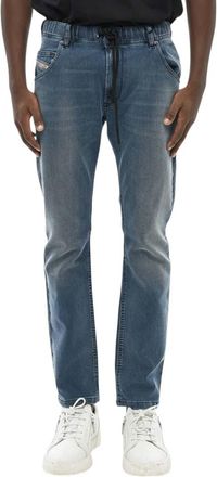 Diesel Blue Slim Mid Rise Jeans