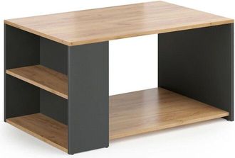 Vicco Mesa De Centro Dario, Antracita, 90 X 59 Cm