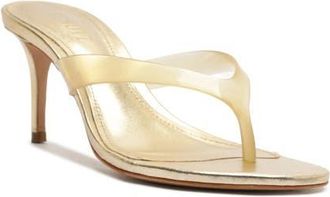 Schutz Roslyn Sandal in Platinum at Nordstrom, Size 10.5