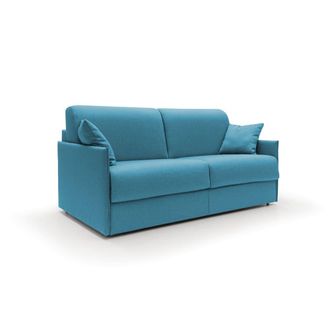 Divani.Store Sof&aacute; cama convertible en tela impermeable 149 cm azul claro