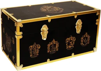 Warner Bros Harry Potter Alumni Black & Gold Luggage Chest