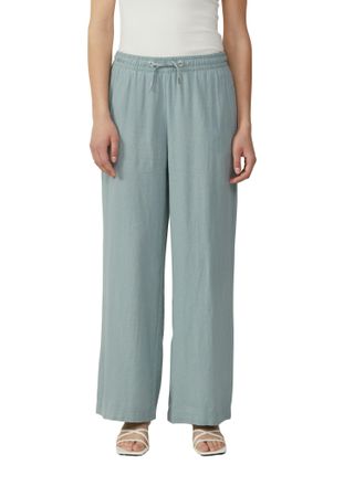 QS by s.Oliver Leinenhose Sommerhose mit Gummizug