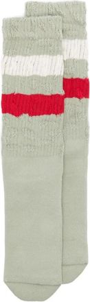Golden Goose distressed-effect socks - Green