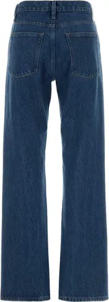 Jil Sander Womens Trouser Blue Cotton