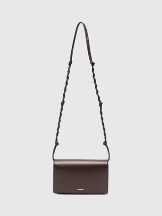 Jil Sander Mini borsa a tracolla Tangle in pelle con tracolla intrecciata