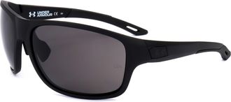 Under Armour Mens 65 mm Black Sunglasses