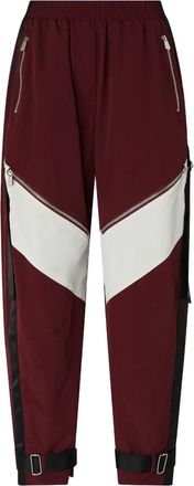 Pinko Juana trainingsbroek met ritsdetail - Rood