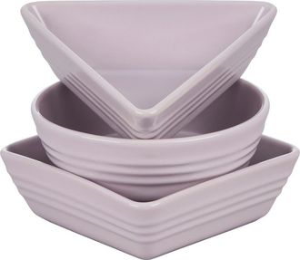 LE CREUSET Set of 3 Tapas Dishes in Shallot at Nordstrom