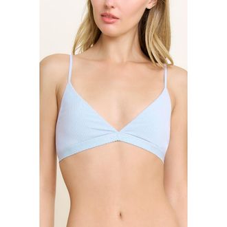 Honeydew Intimates Emma Rib Bralette in Moonbeam at Nordstrom, Size Medium