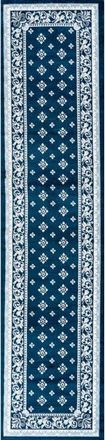 Jonathan Y Designs Acanthus French Border Area Rug in Navy/blue at Nordstrom, Size 5Ft 0In X 8Ft 0In