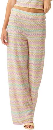 PQ Swim Meg High Waist Cover-Up Pants in Love Spell at Nordstrom, Size X-Small