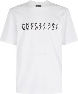 44 Label Group White Tee Cotton Printed T-Shirt