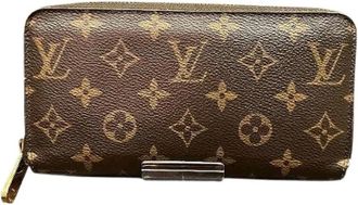 Louis Vuitton Pre-owned Wallets, female, Brown, Size: ONE SIZE Pre-owned Canvas Wallet