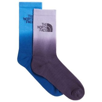 The North Face Everyday Crew Sock Dip Dye 2-Pack Multifunktionssocken f&uuml;r Herren | bunt