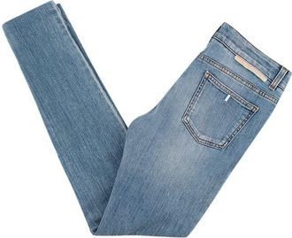 Stella McCartney Light Blue Frayed Detailed Denim Jeans Size 28/71