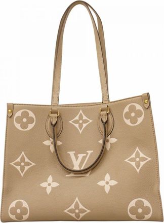 Louis Vuitton Cream Tourterelle Tote Bag (Pre-Owned)