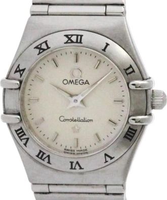 Omega Pre-owned Watches, female, Gray, Size: ONE SIZE Pre-owned Vintage Watch