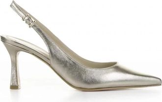 Roberto Festa Milano Slingback Pumps met Puntneus - Dames - Pumps - Grijs - 38 EU - Schoenen