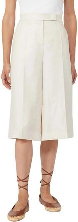 Max Mara Culotte Broeken - Dames - Vrijetijds broeken - Beige - M - Broeken
