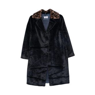 Betta Corradi Cappotto Monopetto - - Coats - Donna - Nero - L